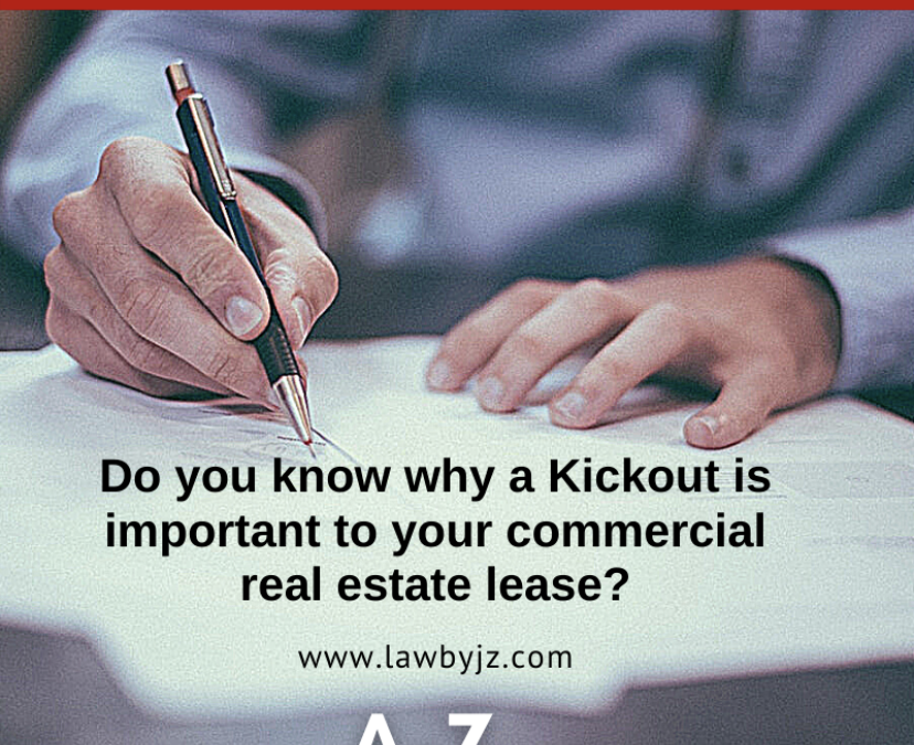 Kickouts – Commercial Real Estate Terms