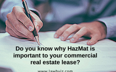 HazMat – Commercial Real Estate Terms