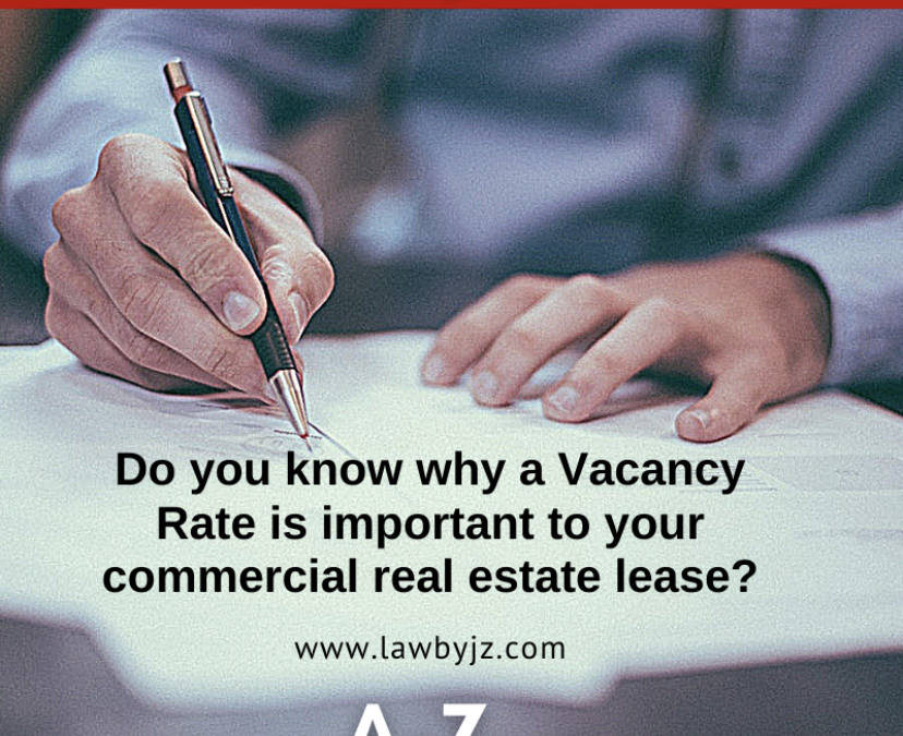 Vacancy Rate – Commercial Real Estate Terms