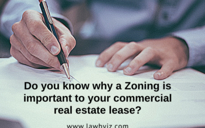 Zoning – Commercial Real Estate Terms