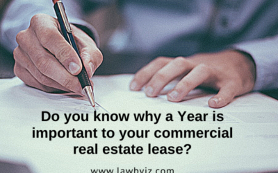 Year – Commercial Real Estate Terms