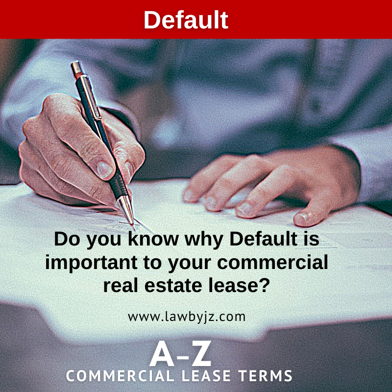 define default in real estate