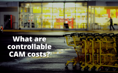 What are controllable CAM costs?